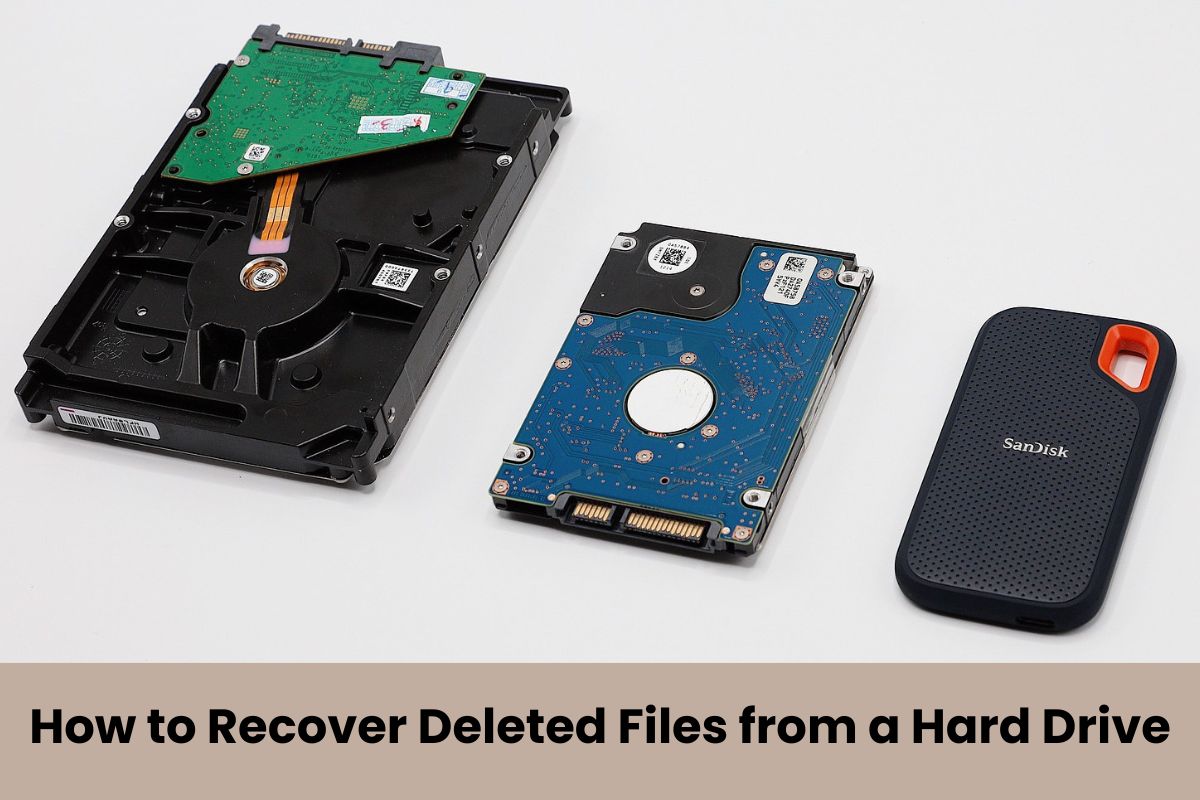 How to Recover Deleted Files from a Hard Drive