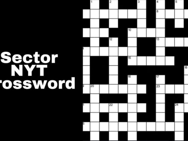 Sector NYT Crossword